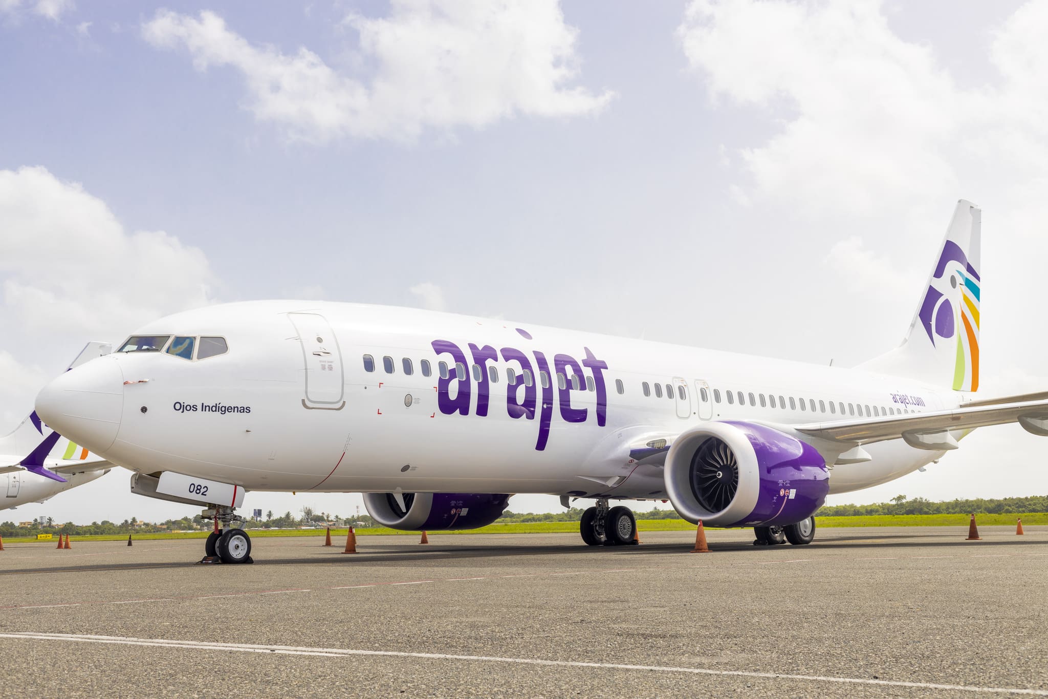 El B737-8 de Arajet será la estrella de FIDAE 2024